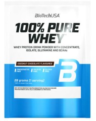 Сироватковий протеїн 100% Pure Whey BioTech USA (100% Pure Whey) 28 г мікс смаків