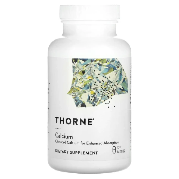 Кальцій малат Thorne Research (Dicalcium Malate) 250 мг 120 капсул