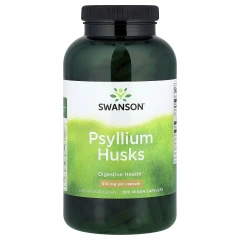 Лушпиння насіння подорожника (Psyllium Husks) 610 мг 300 капсул