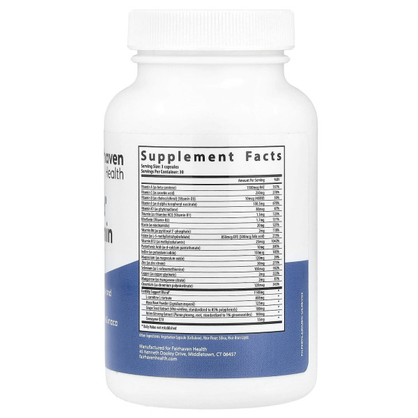 Репродуктивне здоров'я чоловіків Fairhaven Health (Fertilaid for men) 90 капсул