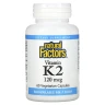 Natural Factors, вітамін К2, 100 мкг, 60 вегетаріанських капсул