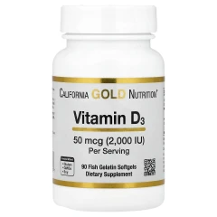 Вітамін D3 (Vitamin D3) 2000 МО 90 капсул