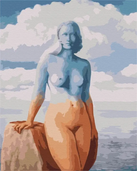 Картина за номерами Чорна магія Рене Магрітт  Brushme 40x50