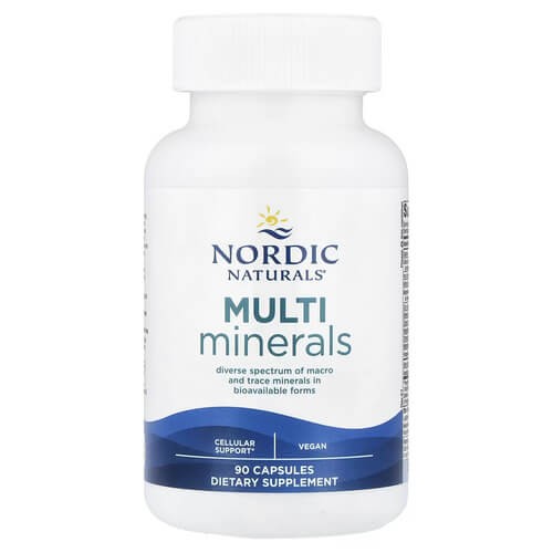 Мультимінерали Nordic Naturals (Multi Minerals) 90 капсул