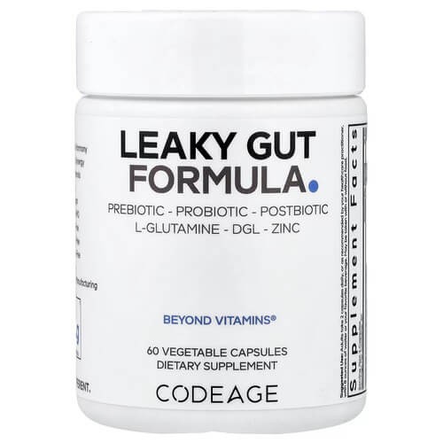 Комплекс для підтримки ШКТ Codeage (Leaky Gut Formula) 60 рослинних капсул