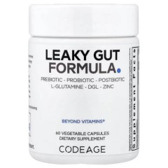 Комплекс для підтримки ШКТ Codeage (Leaky Gut Formula) 60 рослинних капсул
