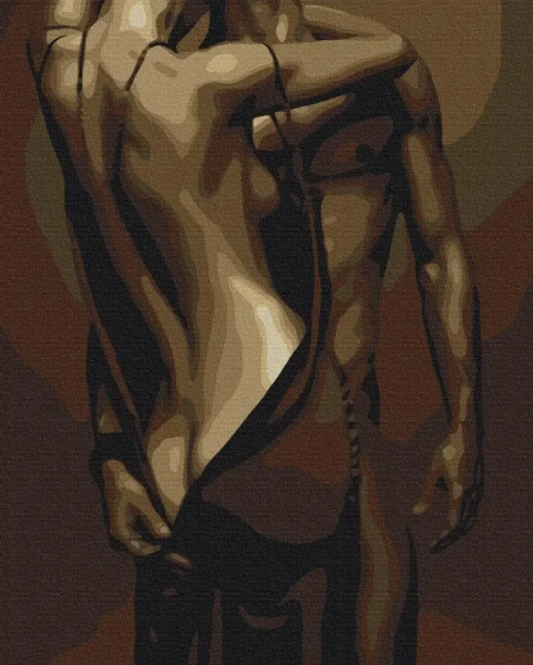 Картина по номерам Горячая страсть Brushme 48x60
