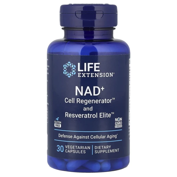 Нікотинамід рибозид (Optimized NAD+ Cell Regenerator Nicotinamide Riboside) 30 капсул