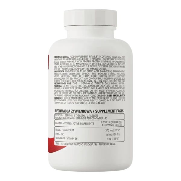 MgZB Ultra Ostrovit 120 таблеток