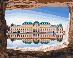 Картина за номерами Прекрасний вид на Бельведер 40x50 Brushme