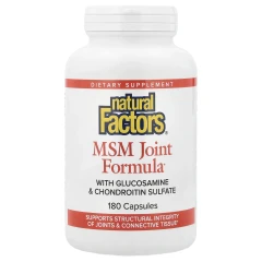 MSM Natural Factors формула для суглобів (MSM Joint Formula) 180 капсул