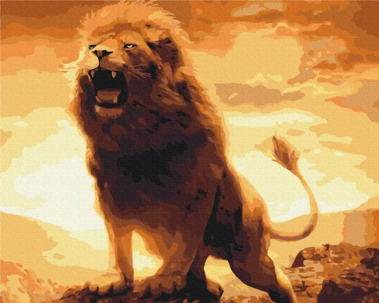 Картина за номерами Левиний рик  Brushme 48x60