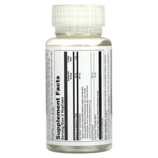 Очищение толстой кишки (Total Cleanse Colon) 60 капсул