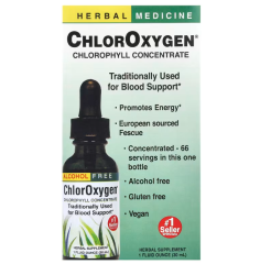 Рідкий хлорофіл концентрат Herbs Etc. (Chlorophyll Concentrate) без спирту 30 мл