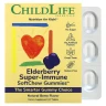 ChildLife Essentials, жувальні жувальні таблетки SoftChew із бузиною, натуральні ягоди, для дітей, 27 таблеток