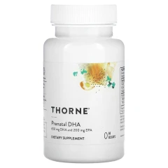 Пренатальна ДГК Thorne (Prenatal DHA) 60 м’яких капсул