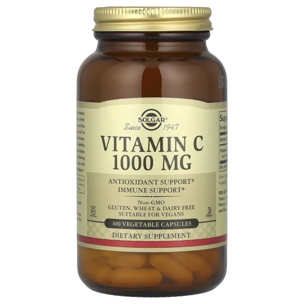 Витамин С Solgar (Vitamin C) 1000 мг 100 капсул