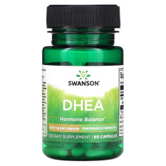 Дегидроэпиандростерон Swanson (DHEA) 100 мг 60 капсул