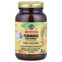 Екстракт кореня куркуми Solgar (Turmeric Root Extract) 400 мг 60 капсул