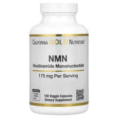 Никотинамид мононуклеотид California Gold Nutrition (NMN) 175 мг 180 капсул