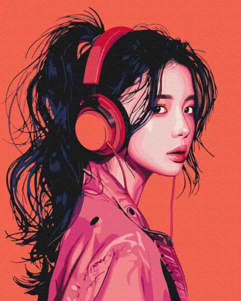 Картина за номерами Ритми життя  Brushme 40x50