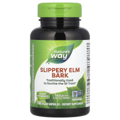 Слизький В'яз Nature's Way (SLIPPERY ELM BARK) 100 капсул