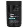 Кето Омега-3 з олією лосося Sports Research (Keto Omega-3 with Salmon Oil) 120 рідких капсул