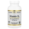 California Gold Nutrition, вітамін D3, 50 мкг (2000 МО), 360 капсул із риб’ячого желатину
