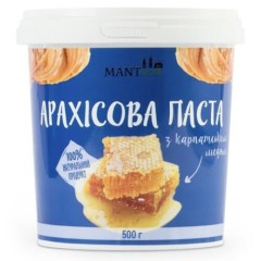 Арахісова паста з медом Manteca (Peanut Butter with Honey) 350 г