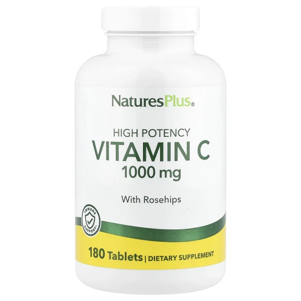 Витамин С Nature's Plus (Vitamin C) 1000 мг 180 таблеток