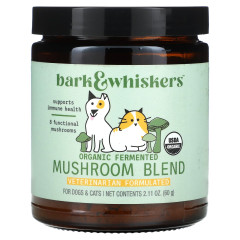 Комплекс грибів для здоров'я тварин для котів та собак Dr. Mercola (Mushroom Complex) 60 г