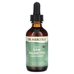 Со пальметто Dr. Mercola (Saw Palmetto) органік рідкі краплі 60 мл