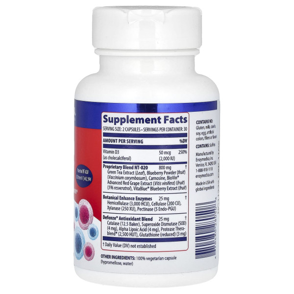 Ферменти для мозку Enzymedica (Stem XCell) 60 капсул