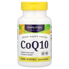 Коэнзим Q10 Healthy Origins (Kaneka Q10) 300 мг 60 мягких капсул
