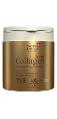 Колаген II типу комплекс преміум-класу Swiss Energy (JOINT COLLAGEN) для гнучкості суглобів, міцності зв'язок та сухожиль 240 г зі смаком меду та лимону