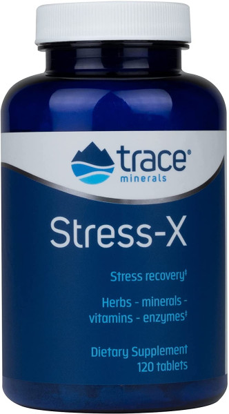 Стрес-X, захист від стресу, Stress-X, Trace Minerals Research,120 таблеток