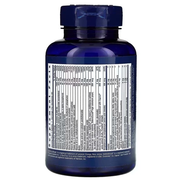 Мультивитамины Life Extension (Two-Per-Day Multivitamin) 120 таблеток