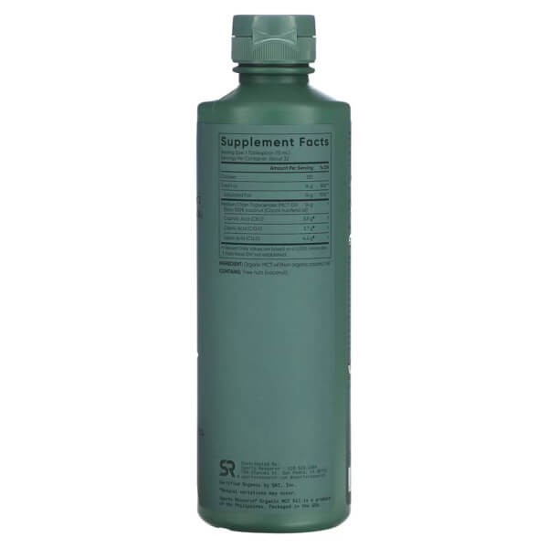 Органічна MCT олія Sports Research (Organic MCT Oil) 473 мл