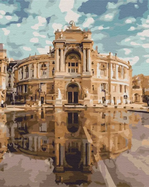 Картина за номерами Оперний театр  Brushme 40x50
