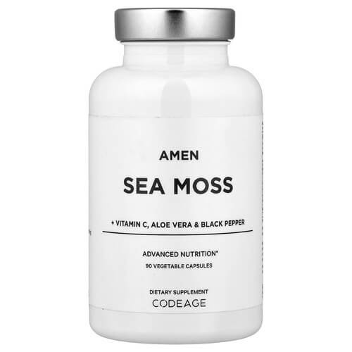 Морской мох Codeage (Amen Sea Moss+) 90 растительных капсул