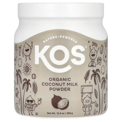 Органічний кокосовий порошок KOS (Organic Coconut Milk Powder) 358 г