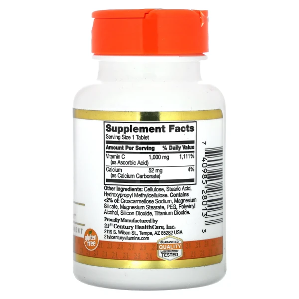Вітамін С (Vitamin C) 1000 мг 60 таблеток