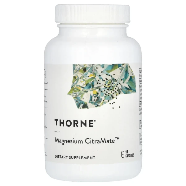 Цитрамат магнію Thorne Research  (Magnesium Citramate) 135 мг 90 капсул