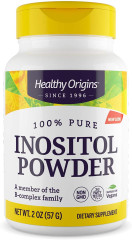 Інозітол, Inositol Powder, Healthy Origins, порошок, 56.7 м