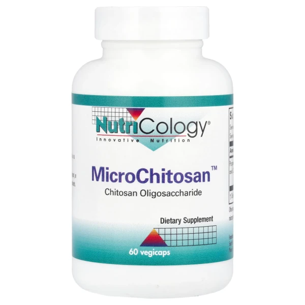 Мікрохітозан Nutricology (MicroChitosan) 600 мг 60 капсул