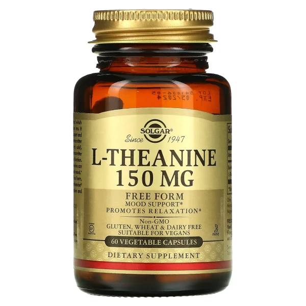 Теанін Solgar (L-Theanine) 150 мг 60 капсул