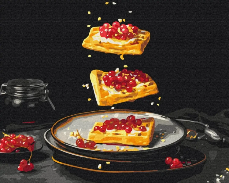 Картина за номерами Сніданок в деталях © Halyna Vitiuk  Brushme 48x60
