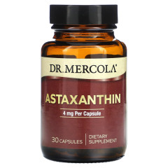 Астаксантин 4 мг Dr. Mercola (Astaxanthin) 30 капсул