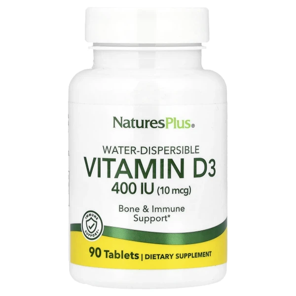 Вітамін D3 Nature's Plus (Vitamin D3) 400 МО 90 таблеток