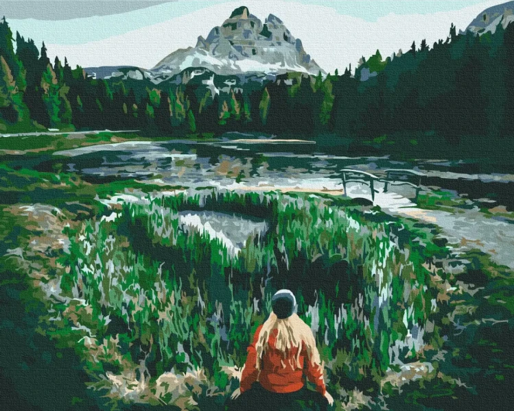 Картина за номерами Три зубці Лаворедо © Roksolana Baran  Brushme 48x60